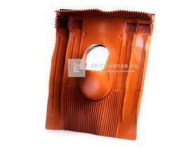 Klöber műanyag alapcserép XXL, univerzális, DN100 téglavörös Klöber műanyag alapcserép XXL, univerzális, DN100 téglavörös