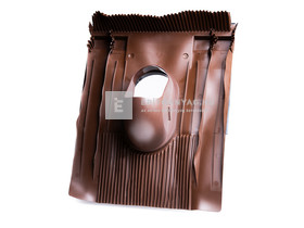 Klöber műanyag alapcserép XXL, univerzális, DN100 barna Klöber műanyag alapcserép XXL, univerzális, DN100 barna