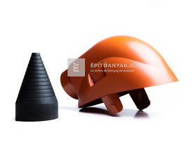 Klöber szolár kivezető elem DN100 téglavörös Klöber szolár kivezető elem DN100 téglavörös