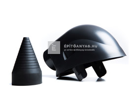 Klöber szolár kivezető elem DN100 fekete Klöber szolár kivezető elem DN100 fekete