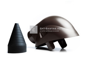 Klöber szolár kivezető elem DN100 barna Klöber szolár kivezető elem DN100 barna