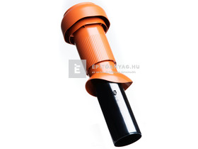 Klöber Vent szellőzőcső DN100 téglavörös Klöber Vent szellőzőcső DN100 téglavörös