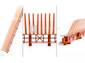 Ereszszellőző léc + fésű téglavörös 1 m Ereszszellőző léc + fésű téglavörös 1 m