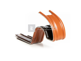 Kúprögzítő kerámia hornyolt kúphoz téglavörös Kúprögzítő kerámia hornyolt kúphoz téglavörös