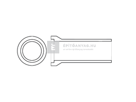 KK Kavics Atlasz TO Tokos betoncső 30x100 cm KK Kavics Atlasz TO Tokos betoncső 30x100 cm