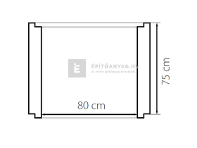 KK Kavics Atlasz Aknamagasító gyűrű 80x75/9 cm KK Kavics Atlasz Aknamagasító gyűrű 80x75/9 cm