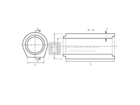 KK Kavics Atlasz TA Talpas betoncső 30x100 cm KK Kavics Atlasz TA Talpas betoncső 30x100 cm