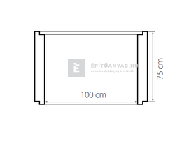 KK Kavics Atlasz Aknamagasító gyűrű 100x75/11,5 cm KK Kavics Atlasz Aknamagasító gyűrű 100x75/11,5 cm