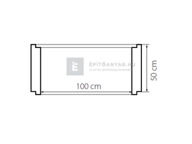 KK Kavics Atlasz Aknamagasító gyűrű 100x50/11,5 cm KK Kavics Atlasz Aknamagasító gyűrű 100x50/11,5 cm