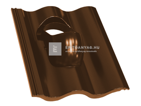 Terrán Synus műanyag alapcserép DN110 barna Terrán Synus műanyag alapcserép DN110 barna