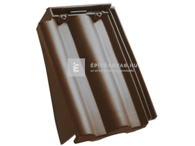 Tondach Twist szegőcserép bal FusionColor terrabarna Tondach Twist szegőcserép bal FusionColor terrabarna