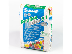Mapei Keraflex Extra S1 kerámiaburkolat ragasztó szürke 25 kg Mapei Keraflex Extra S1 kerámiaburkolat ragasztó szürke 25 kg