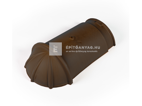 Tondach sajtolt kezdő gerinccserép terrabarna (rögzítőcsavarral) Tondach sajtolt kezdő gerinccserép terrabarna (rögzítőcsavarral)