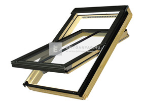 Fakro FTP-V U4 FSC Billenő fa tetőablak, 3 rétegű üveggel méret: 06, 78x118 cm Fakro FTP-V U4 FSC Billenő fa tetőablak, 3 rétegű üveggel méret: 06, 78x118 cm