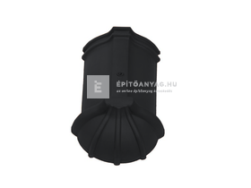 Tondach hornyolt kezdő gerinccserép FusionProtect antracit (rögzítőcsavarral) Tondach hornyolt kezdő gerinccserép FusionProtect antracit (rögzítőcsavarral)