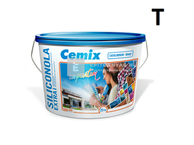 Cemix-LB-Knauf SiliconOla Extra Szilikon színezővakolat, kapart 1,5 mm 4001 white 25 kg Cemix-LB-Knauf SiliconOla Extra Szilikon színezővakolat, kapart 1,5 mm 4001 white 25 kg