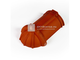 Tondach hornyolt kezdő gerinccserép piros (rögzítőcsavarral) Tondach hornyolt kezdő gerinccserép piros (rögzítőcsavarral)