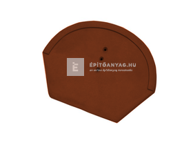 Tondach univerzális lekerekített gerinc kezdő- és lezáróelem FusionProtect piros Tondach univerzális lekerekített gerinc kezdő- és lezáróelem FusionProtect piros