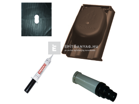 Tondach Twist csatornaszellőző szett FusionColor terrabarna Tondach Twist csatornaszellőző szett FusionColor terrabarna