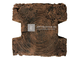 Fabrostone Kiskert szegély köztes H elem, fa hatású Fabrostone Kiskert szegély köztes H elem, fa hatású