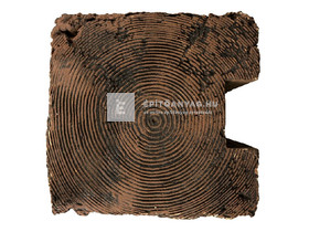 Fabrostone Kiskert szegély kezdő-záró elem, fa hatású Fabrostone Kiskert szegély kezdő-záró elem, fa hatású