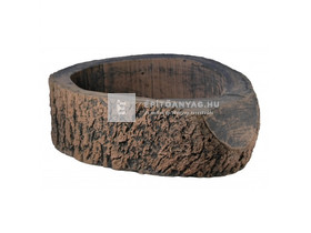 Fabrostone Rönk virágtartó, fa hatású 54x38 cm Fabrostone Rönk virágtartó, fa hatású 54x38 cm