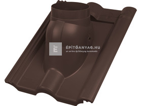 Bramac Durovent Platinum füstgázkivezető egység AK128 sötétbarna Bramac Durovent Platinum füstgázkivezető egység AK128 sötétbarna