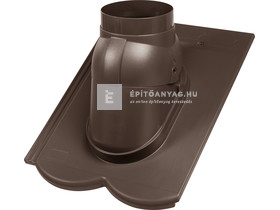 Bramac Durovent Reviva füstgázkivezető egység AK128 sötétbarna Bramac Durovent Reviva füstgázkivezető egység AK128 sötétbarna