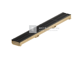 Aco SELF Euromini60 Polimerbeton folyóka öntöttvas ráccsal 1 m Aco SELF Euromini60 Polimerbeton folyóka öntöttvas ráccsal 1 m