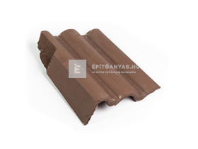 Terrán Standard Szegélycserép bal kakaóbarna Terrán Standard Szegélycserép bal kakaóbarna