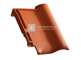 Creaton FUTURA félnyeregtető szegélycserép jobb natúrvörös Creaton FUTURA félnyeregtető szegélycserép jobb natúrvörös