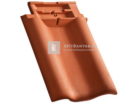 Creaton FUTURA kettőshullámú taréjszellőző cserép natúrvörös Creaton FUTURA kettőshullámú taréjszellőző cserép natúrvörös