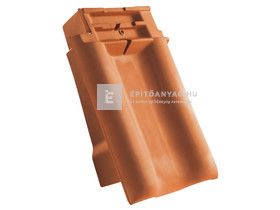 Creaton FUTURA taréjszellőző szegélycserép bal natúrvörös Creaton FUTURA taréjszellőző szegélycserép bal natúrvörös