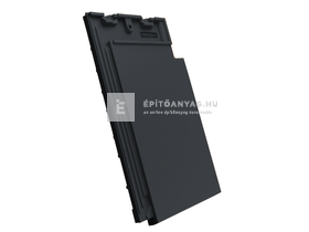 Creaton SIMPLA szegélycserép jobb Nuance fekete matt engóbozott Creaton SIMPLA szegélycserép jobb Nuance fekete matt engóbozott