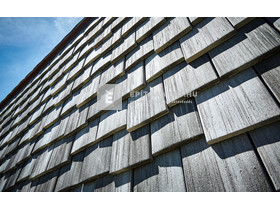 Tondach Karcolt Óvárosi Táska Alapcserép 19x44 cm Fusion Protect fehér-szürke antik Tondach Karcolt Óvárosi Táska Alapcserép 19x44 cm Fusion Protect fehér-szürke antik