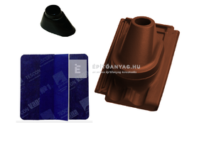 Tondach Tangó Plus antennakivezető szett FusionProtect rézbarna Tondach Tangó Plus antennakivezető szett FusionProtect rézbarna