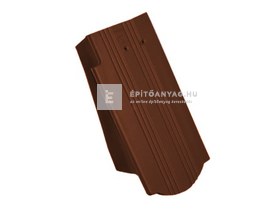 Tondach Kékes Plus ívesvágású szegőcserép bal FusionProtect rézbarna Tondach Kékes Plus ívesvágású szegőcserép bal FusionProtect rézbarna