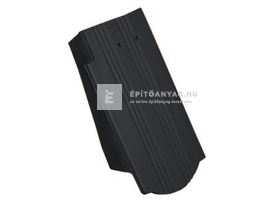 Tondach Kékes Plus ívesvágású szegőcserép bal FusionProtect antracit Tondach Kékes Plus ívesvágású szegőcserép bal FusionProtect antracit