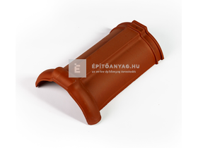 Tondach hornyolt gerinccserép piros (rögzítőkapoccsal) Tondach hornyolt gerinccserép piros (rögzítőkapoccsal)