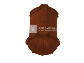 Tondach hornyolt kezdő gerinccserép FusionProtect piros (rögzítőcsavarral) Tondach hornyolt kezdő gerinccserép FusionProtect piros (rögzítőcsavarral)