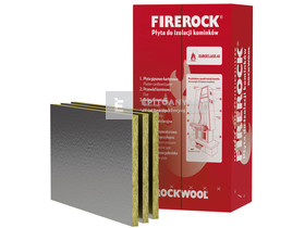 Rockwool Firerock Kőzetgyapot lemez, alu. kasírozott 1000x600x25 mm Rockwool Firerock Kőzetgyapot lemez, alu. kasírozott 1000x600x25 mm