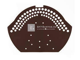 Klöber PVC kúpcserép lezáró barna Klöber PVC kúpcserép lezáró barna