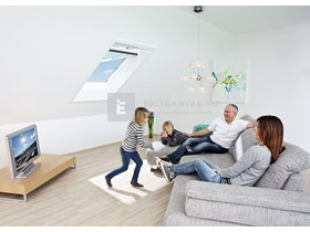 Roto WDF R79 K WD Műa. felső 1/3 billenő tetőablak,hőszig.csom.fehér, 3r.üveg 05/07, 54x78 cm Roto WDF R79 K WD Műa. felső 1/3 billenő tetőablak,hőszig.csom.fehér, 3r.üveg 05/07, 54x78 cm