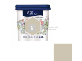 Poli-Farbe Platinum Beltéri falfesték E40 ezüstfa 2,5 l