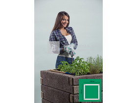 Leier Durisol Magaságyás négyzet alakú Leier Durisol Magaságyás négyzet alakú