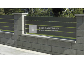 Semmelrock Rivago Kerítéselem Slim nagykő középszürke 60x20x9 cm Semmelrock Rivago Kerítéselem Slim nagykő középszürke 60x20x9 cm