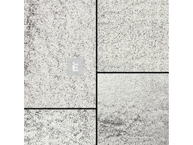Semmelrock Umbriano Kombi térkő gránitszürke-fehér 6 cm