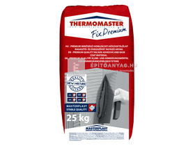Masterplast Thermomaster Fix Premium homlokzati ragasztó- és ágyazóhabarcs 25 kg Masterplast Thermomaster Fix Premium homlokzati ragasztó- és ágyazóhabarcs 25 kg