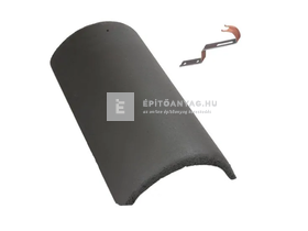 Terrán Standard kúpcserép antracit (rögzítővel) Terrán Standard kúpcserép antracit (rögzítővel)