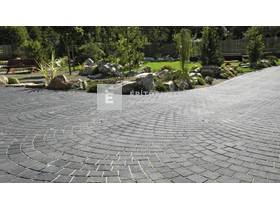 Semmelrock Arte Pest-Buda Kombi térkő íves kő platinaszürke 10 cm Semmelrock Arte Pest-Buda Kombi térkő íves kő platinaszürke 10 cm